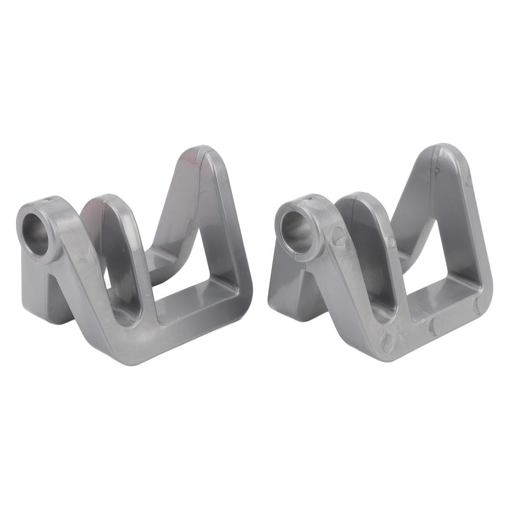 2Pcs Boat Bumper Clips Quick Release for Binding Nylon Fiberglass Pontoon Holders Rope Accessories Silver