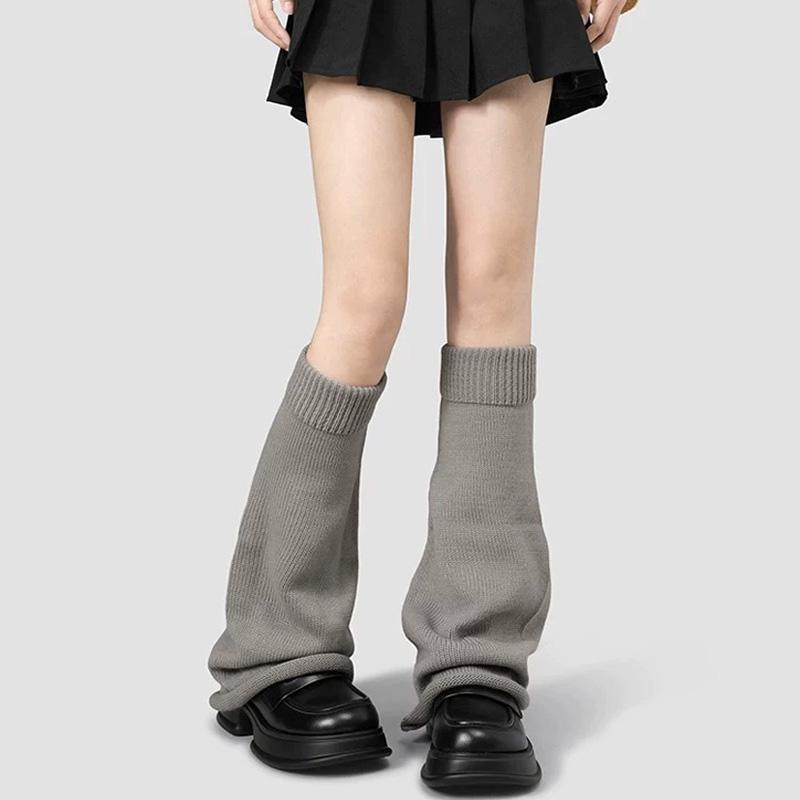 1 Pair Leg Warmer New Japanese Knit Socks Calf Gaiters Heap Heap Socks Cute Lolita Socks Sweet Girl Knitted Foot Cover