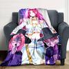 1pc KPop Demon Hunters MIRA3 Blanket, Gift, for Men and Women, Soft Blanket, Good for Sofa Bed Couch Travel, Lightweight Flannel Blanket
