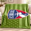 FC Dallas blanket Flannel Blanket Soft Cozy Plush Throw for Sofa Bed Lightweight Home Decoration Outdoor camping