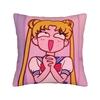 Sailor Moon Kawaii Meme Pillow Case Soft Pillow Cover Vintage Pillowcases For Sofa Home Decoration