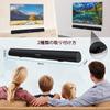 Soundbar TV Speaker with 80W and USB Wireless Home Theater Speaker with Adjustable Instruction Manual 2.0ch DSP, Output, Bluetooth, Optical, RCA, AUX,