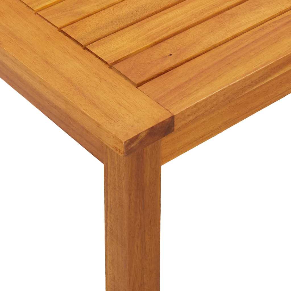 Coffee Table Oil Natural Solid Acacia Wood