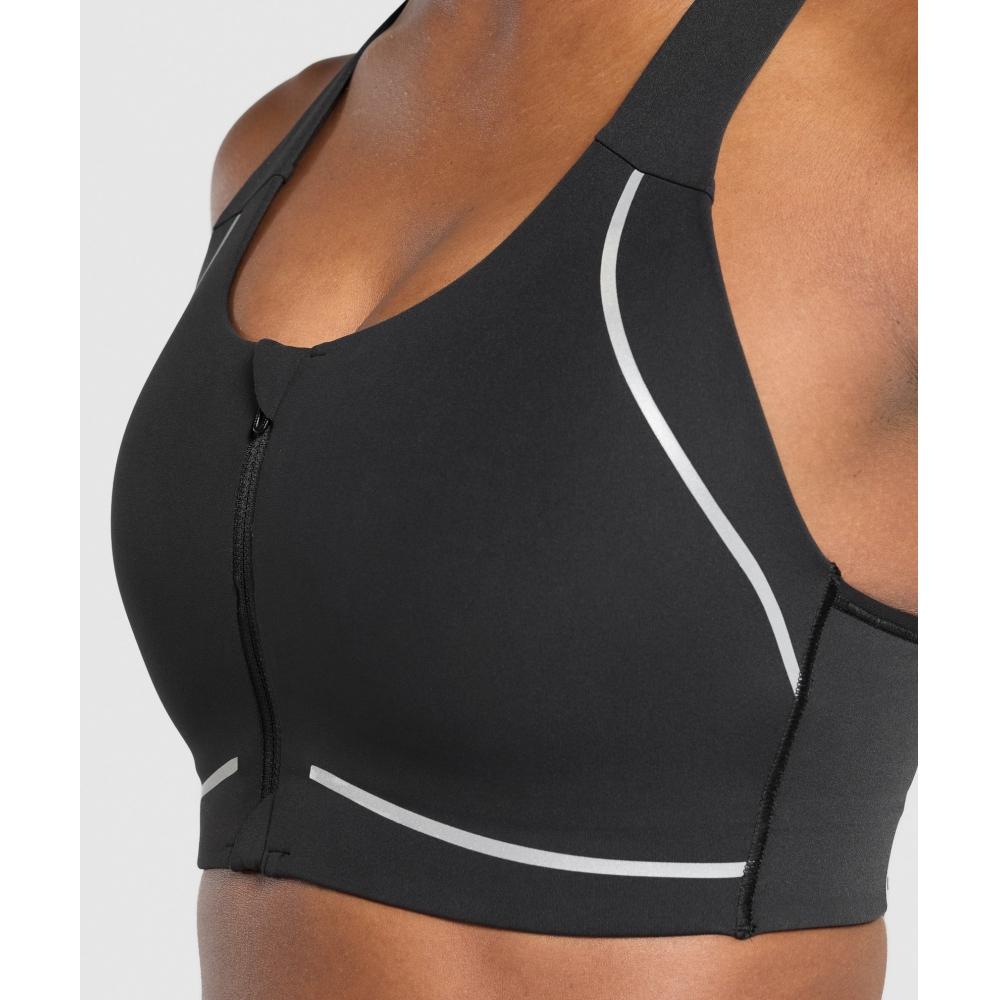 Gymshark Running Sports Bra Black B9a7r Bb2j