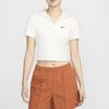 Nike Sportswear Essential Women's Short-Sleeve Polo Top White DV7885-100