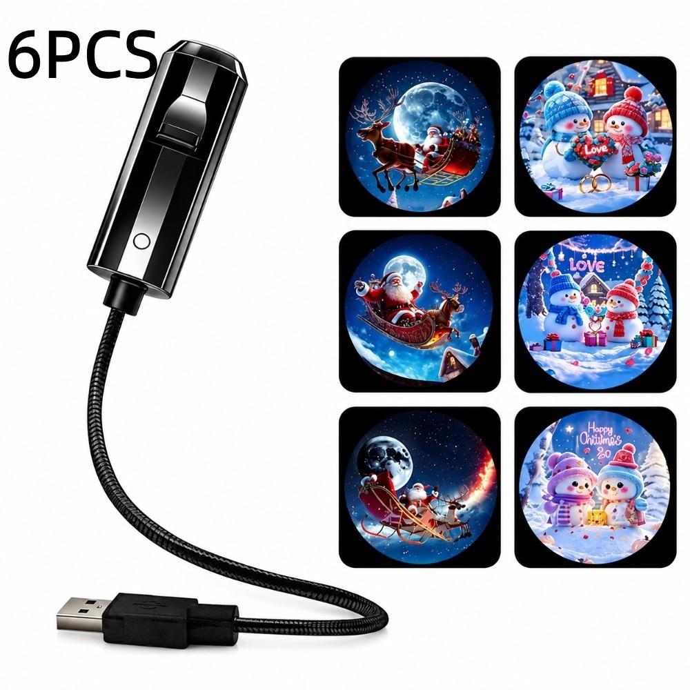 Creative LED Night Light LED Light Source Ambient Light Christmas Projector Lamp Indoor Decoration