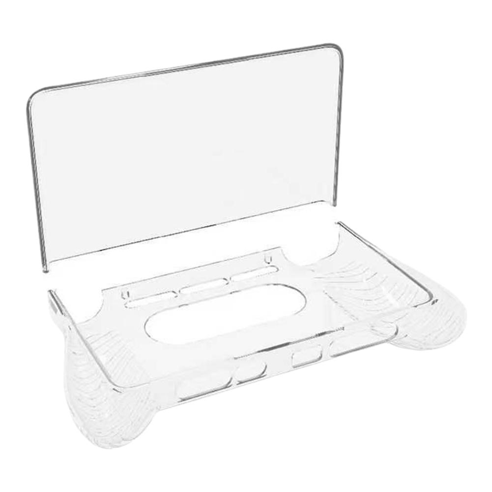 For AYN Thor TPU Protective Case Clear Slim Soft Shell Anti Slip Cover for Flip Handheld Console Gaming Drop Protection Use