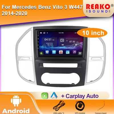 Android Авторадіо Для Mercedes Benz Vito W447 2014-2021 Мультимедійний плеєр 4G Carplay GPS navi Стереоекран 2DIN Головний пристрій
