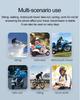 Y10-2X Bluetooth Helmet Intercom Headset, 500m Range, 2-Person Smart Voice Communication