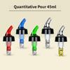 2pcs Automatic Measured Wine Pourer 45ml Standard Portion Control For Dining and Business Club Exact Serving Essential
