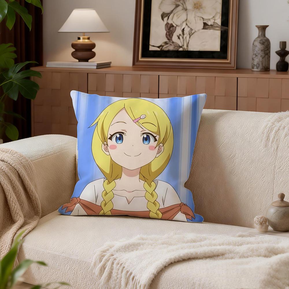 

Fantasy Maebashi Witches Cushion Cover Cushion Cover Set 4Pcs 50x50 45x45 40x40 Pillowcase Decorative Sofa Home Decor 30X30cm