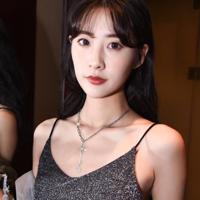 Korean Fashion Unique Key Necklace For Women With Timeless Design And Finish Luxurious