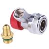 Freon R134a Cylinder Adapter Gas Injector Adjustable Low Connector Voltage Quick Release Hose Adapter Air Conditioning Installat