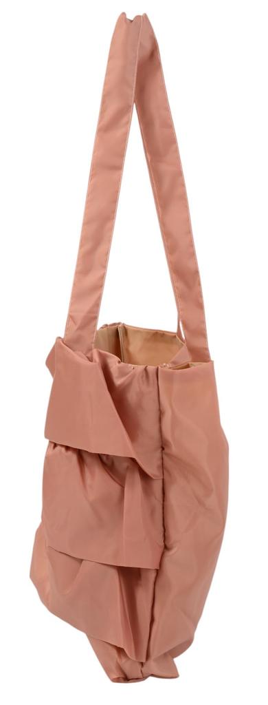 Friends Hill Solide Rüschen-Tragetasche, Rosa, YW-297-341
