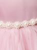 Girls' Sleeveless Puffy Mesh Princess Dress with Bow - Spring/Summer European & American High-End Fashion.