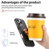 For iPhone 16 Pro Magnetic Case CASENEO Wristband PU Leather + PC Shockproof Phone Cover