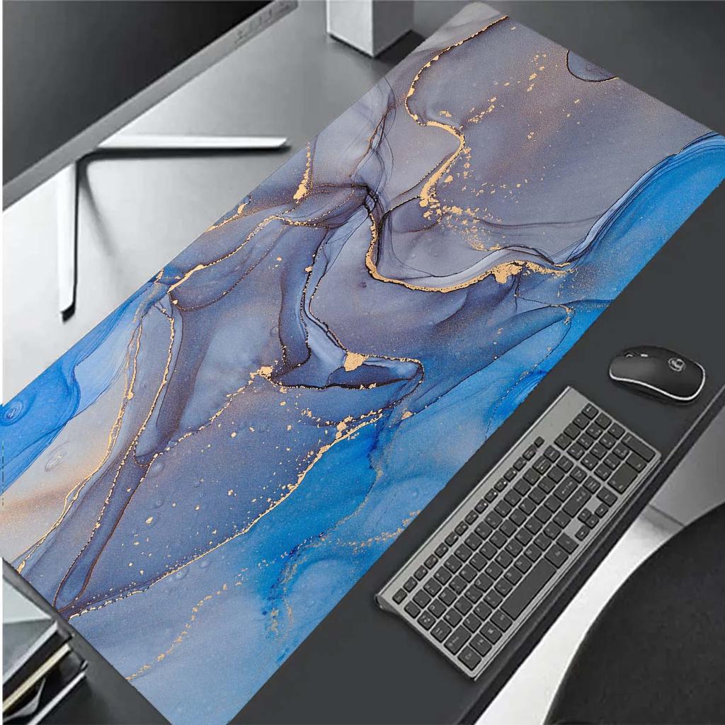 Stylish Marble Patterned Mousepad Gamer Office Mat Mouse Pad Light Gaming Room Desk Mat Art Keyboard Mats Mausepad Company