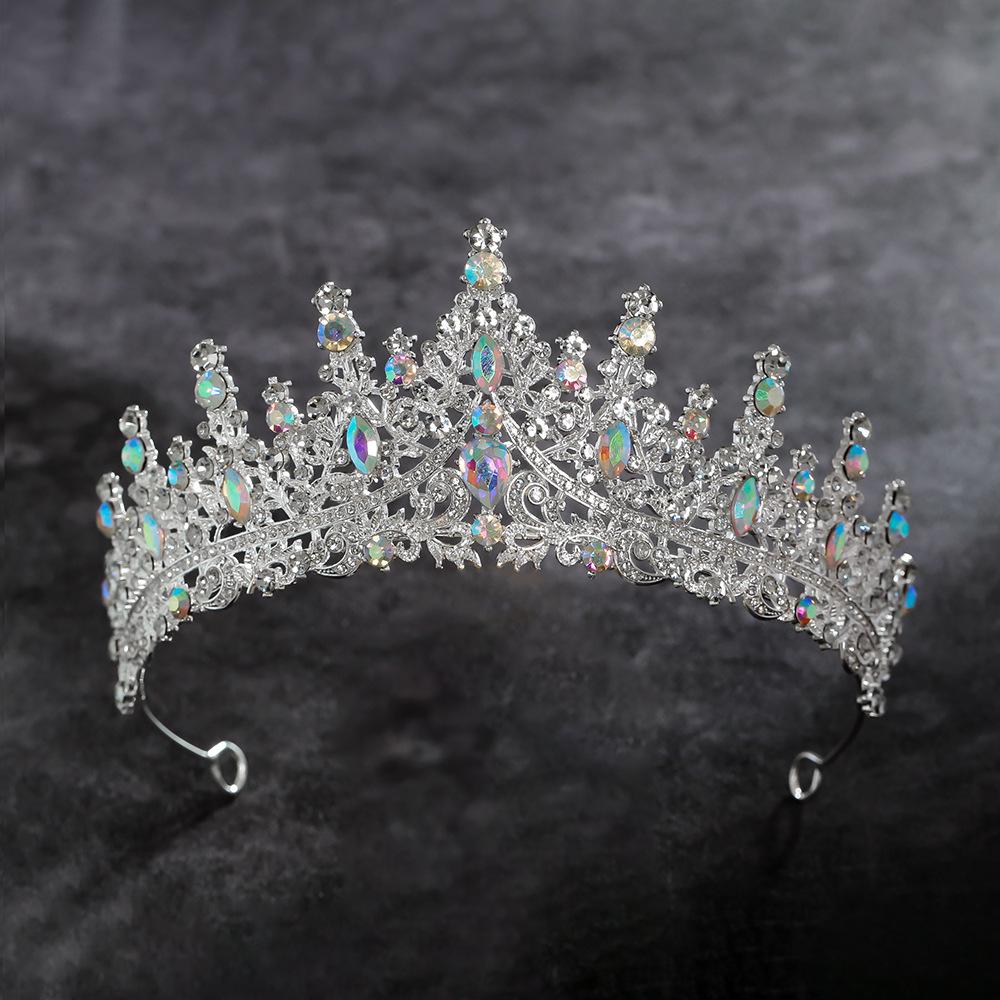  Tiare de Mariée en Cristal Élégant - Accessoire de Cheveux pour Mariage et Anniversaire