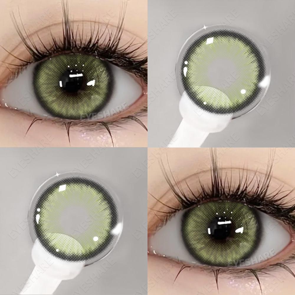 

Eyeshare Контактные линзы для глаз Кукольный глаз Пузырь Мягкий контейнер для контактных линз Макияж Годовые контактные линзы