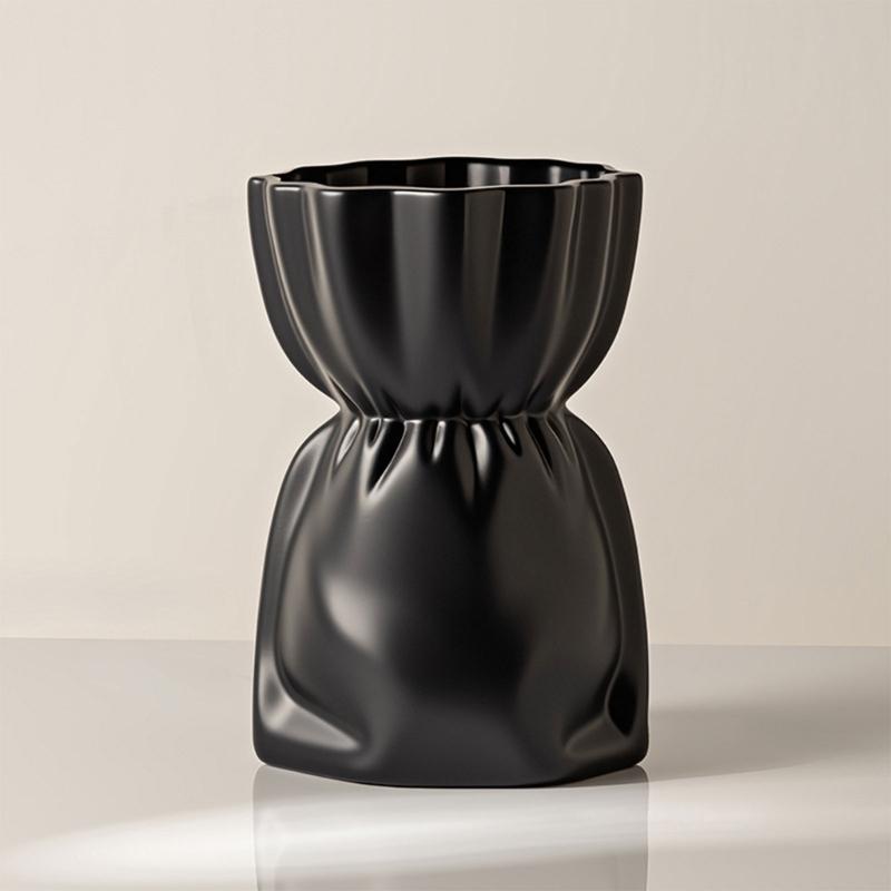 Modern Plastic Vases Decorative Bouquet Shape Flower Arrangement Container For Various Interior Styling Themes Decors