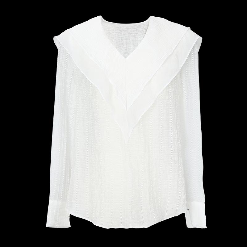 Women's Chic Long Sleeve Blouse