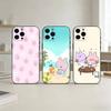 Cartoon A-Asamimichan Phone Case Silicone Black Soft For IPhone 17,16,15,14,13,12,11,SE,Plus Pro Max