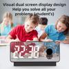 Digital Electronic Minimalist Alarm Clock with Timer Snooze Function USB Charging Port for Study Office Bedroom Use