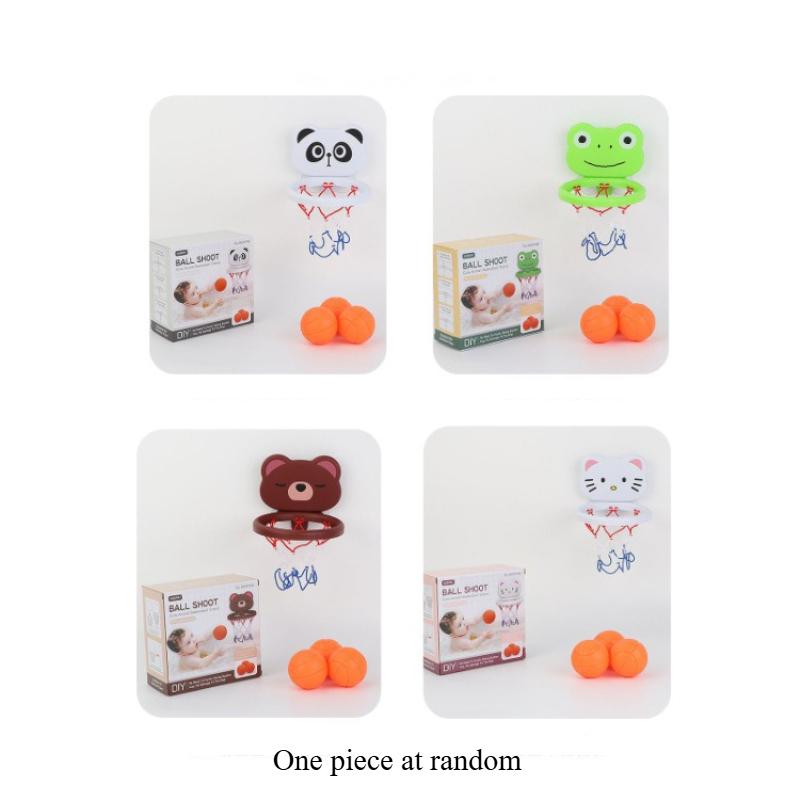 

Набор баскетбольной корзины для купания ребенка, присоска, щит с 3 мячами, игрушка для игр в воде для малышей, для веселья в ванной, мини, милые подарки для душа