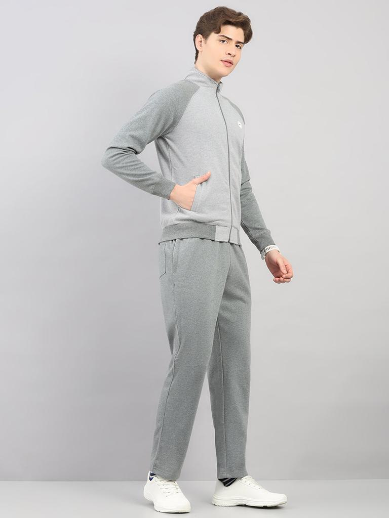 Monte Carlo Mens Regular Fit Striped Tracksuit