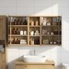Bathroom Cabinet Set 3 pcs 80 x 10.5 x 50 cm Particleboard