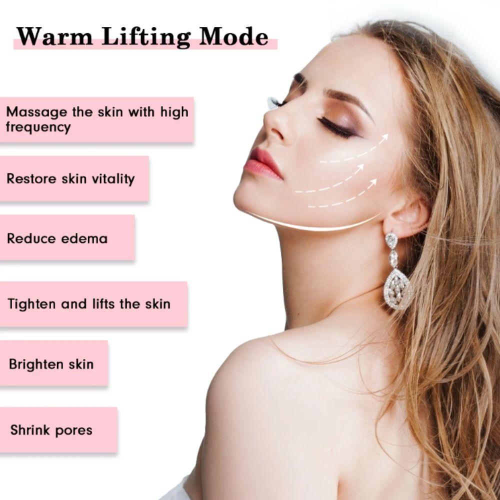 3 Adjustable Levels Facial Massager Multifunctional Lifting Tighten Massager  Home Use