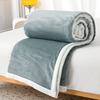 Thick Milk Velvet Double-sided Leisure Blanket Air Conditioning Blanket Towel for Summer Use