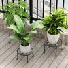 European Style Wrought Iron Floor Plant Stand