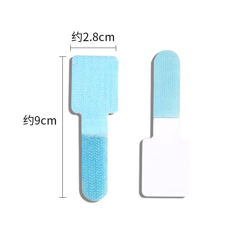 

Кабельна стяжка на липучці з клейкою основою Організатор кабелів Самоклеюча кабельна стяжка Пряжка для фіксації кабелів Бандаж для кабелів передачі даних Кабельна пряжка 3#