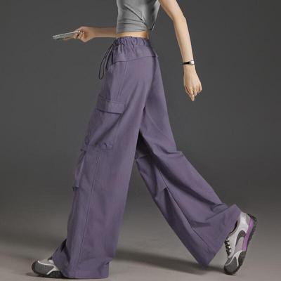 Pantaloni Cargo da Donna con Coulisse e Protezione Solare UPF50+