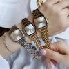 Fashion Women'S Watch Square Diamond Dial Temperament Stainless Steel Strap Personalized Watch Women'S Watch
