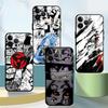 Manga Uchiha Itachi Logo Black Soft Phone Cover Case for iPhone 17Air 15 16 14 Plus XR 13 12 11 17 Pro Max 7 8 XS Max