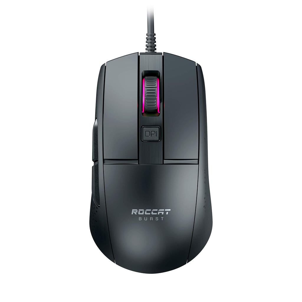 ROCCAT Burst Core Ultra-Lightweight Optical Core Gaming Mouse, Black (Lightweight 68g, Titan Switch Optical, PixArt PMW3330 Optical 8500dpi, Internal