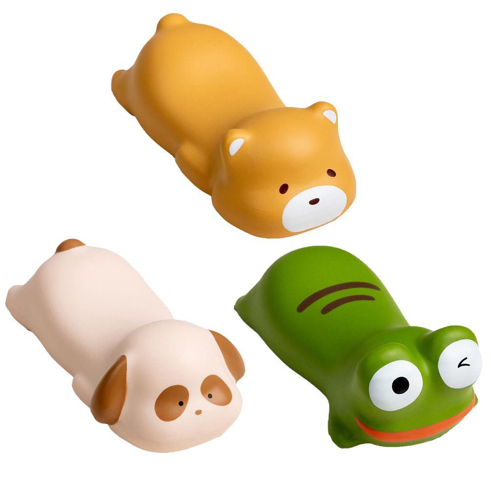 Brown Bear/ Long Ear Dog/ Frog Cute Mouse Wrist Rest PU Material Comfortable Cartoon Animal Wrist Rest Ergonomic Decompression