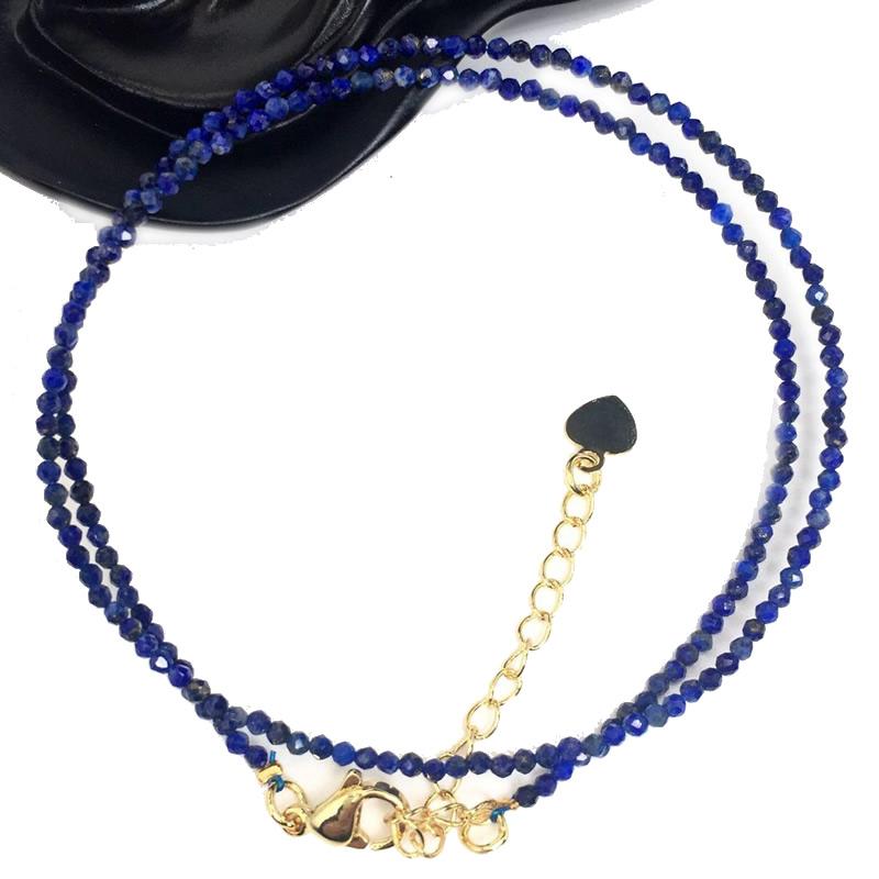 Cutting Flash Beads Gemstones for Men and Women Necklace Bracelet Crystal Quartz agate Choker Jewelry Party Gift Fashion 2-3mm