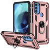 Case for Motorola Moto G71 5G Shockproof Bumper Armor Military Protective Magnetic Holder Ring Cover for Moto G 71