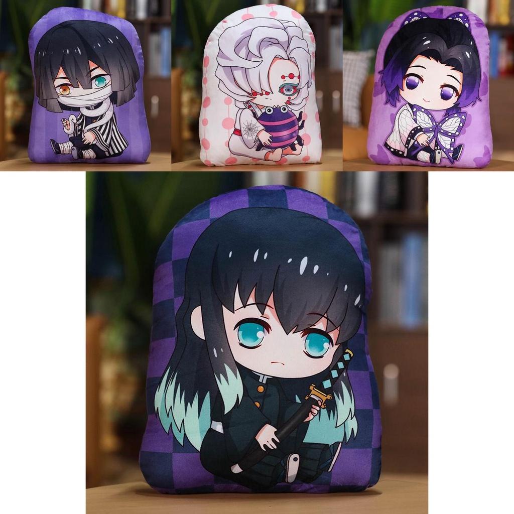 Anime Demon Slayer Kimetsu No Yaiba Plüschkissen Anhänger Stofftier Perfekt für Sammlung und Dekoration