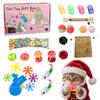 Christmas Plush Mice Cat Toys Set - Scratch-Resistant Interactive Toys for Kittens Holiday Themed Exercise & Play Accessories