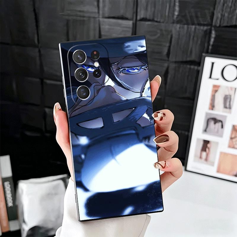 Bleach Kuchiki Rukia Soft Phone Case for Samsung Galaxy S26 S25 Edge S24 Ultra S23 Plus S22 S21 FE S20 Black Cover Back Shell