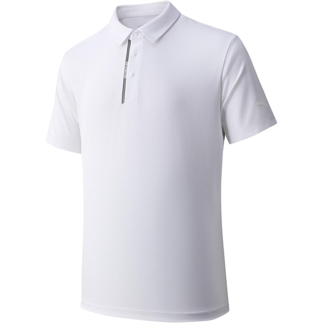 Anta Training Series Pullover Casual Breathable Short Sleeve Polo Shirt Men tops 152627123-1 M