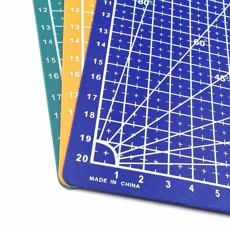 A3/A4/A5 DIY Grid Line Tool Pvc Rectangular Cutting Mat Plastic Patchwork Cut Pad Sewing Supplie