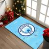 1pc Office Carpet, Manchester United Manchester City Chair Rug, Living Room Printed Area Rug, Home Chair Floor Mat