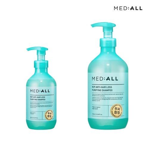 

MED:ALL Cleansing and Strengthening Shampoo New Purifying Oily Scalp Shampoo 480ml + 720ml_630774