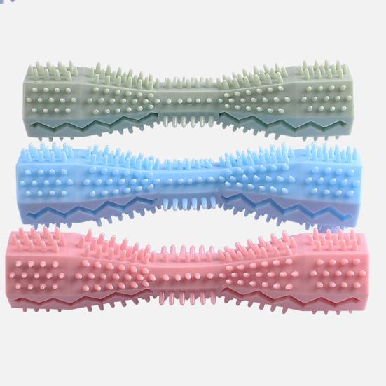 Yousheng Teeth Molar Toys Comfortable To Touch Bite Resistant Portable Pet Dogs Molar Stick Toy Dog Birthday Gift