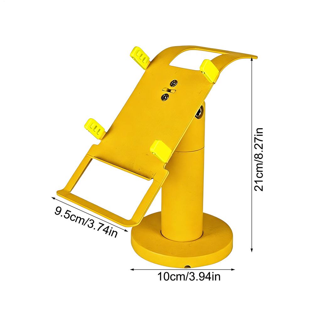POS Machine Stand 360 Degree Rotation Adjustable Bracket Metal POS Machine Display Bracket For Supermarket Shop Store Counter